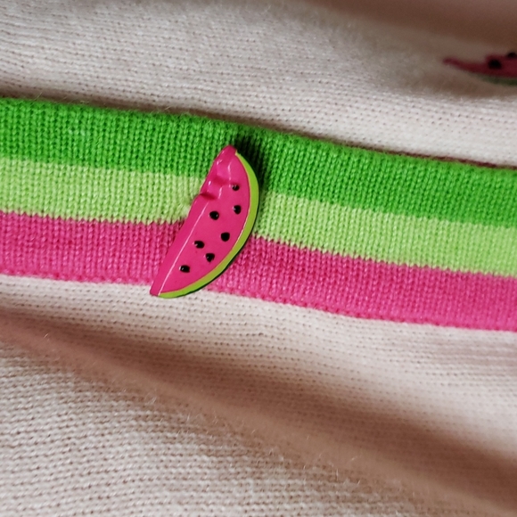 NWOT Storybook Knits watermelon 🍉 sweater - Picture 3 of 10